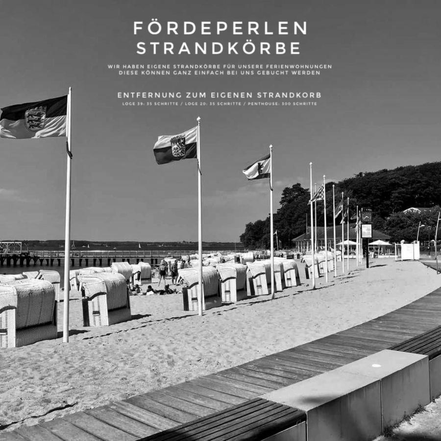 Das Penthouse Am Meer - Logenplatz An Der Foerde - 格吕克斯堡 外观 照片